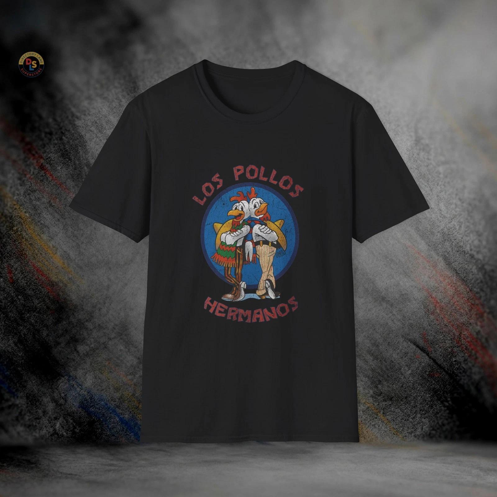 Los Pollos Hermanos Vintage Breaking Bad T-Shirt | Softstyle Tee XXXL