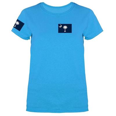 State of South Carolina Flag Crest Women's T-shirt Unisex T-Shirt