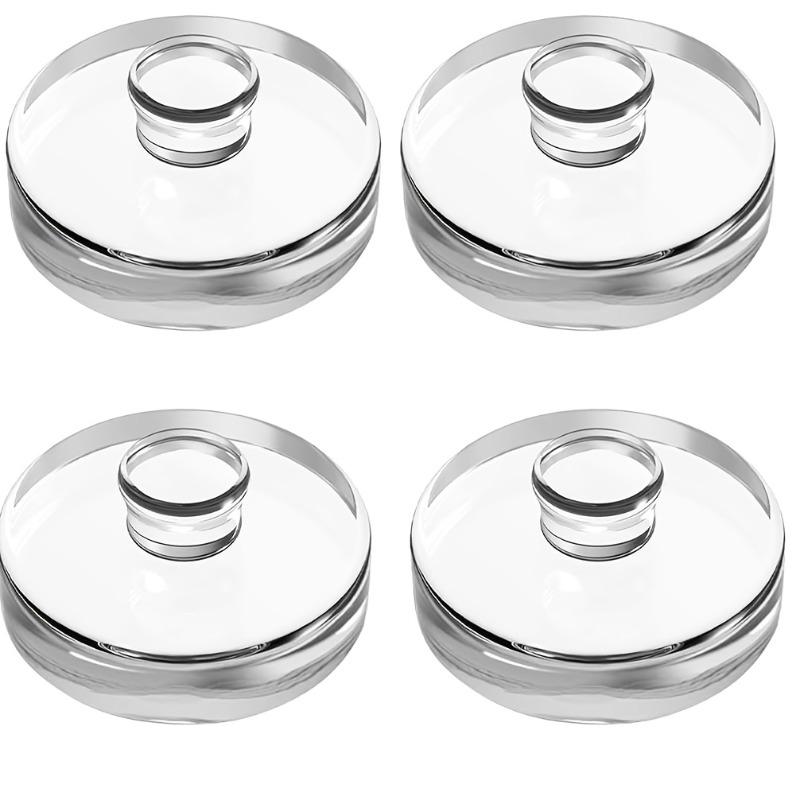 

4 шт. стеклянных ферментационных грузов для банок Mason с широким горлышком, камни для маринования кимчи, квашеной капусты, ферментации овощей и консервирования