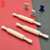 Wood Wooden Rolling Pins Mini Dough Roller Pin Portable Rolling Pin Toy  Kitchen Prop