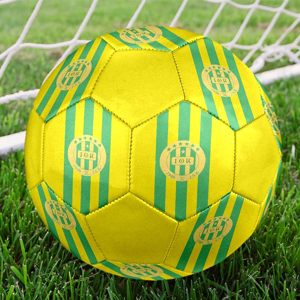 Js Kabylie Indoor Soccer Ball Colorful All Ages Size 5 Machine Stitched PVC Competition Ready Durable High-Bounce