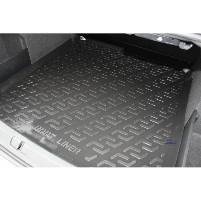 Tapis De Coffre Caoutchouc Premium - J&amp;J AUTOMOTIVE - Volkswagen Passat B6 - Noir - Sur Mesure - Protection Eau