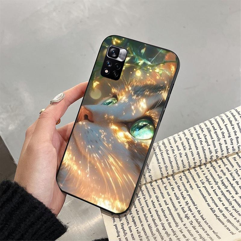 Cute Cat Phone Case For Xiaomi Redmi Note 13 12 Pro 11S 11 10 Pro 10S 12S Redmi 13 14C 10 13C
