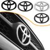 Insignia de Rejilla Frontal de Coche con Logo de Maletero Adhesivo Accesorios 3D ABS Para Toyota Corolla Camry Rav4 Yaris Hilux Prius Auris TRD Prado