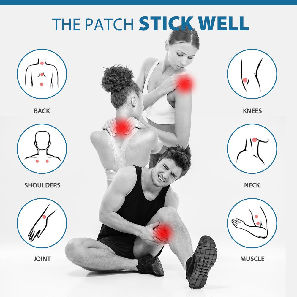 4 Bagged Joint Soothing Patches, Elastic and Breathable Plaster Patches, Joint Pain and Muscle Soothing Elastic Cloth