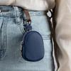 Yocipa Genuine Leather Smart Key Case for Men with Key Ring and Key Chain, Multifunctional Key Holder for Women, Compact Leather Accessory Case