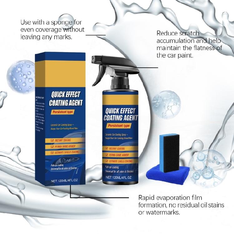 Ceramic Coating for Car Wax Sprayer Protect Paint Work with Highly Concentrated Hydrophobic Ceramic Detail Top Coating
