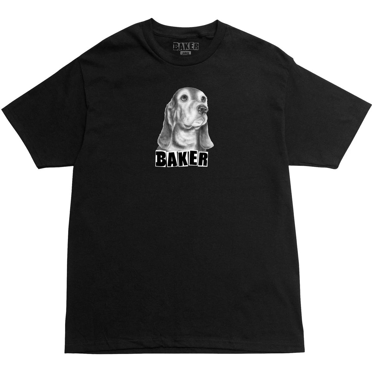 Baker Skateboards Shirt Mans Best Friend Black M
