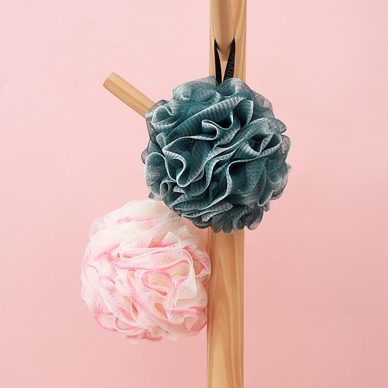 Durable Non-Dispersing Bath Ball Scrubber for Adults