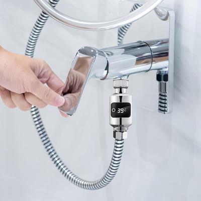 Duschtemperatur-Sensor Sofortanzeige Badezimmer-Messgerät Sensor LED Digitalanzeige Badewassertemperatur-Monitor für Haushalt Zuhause