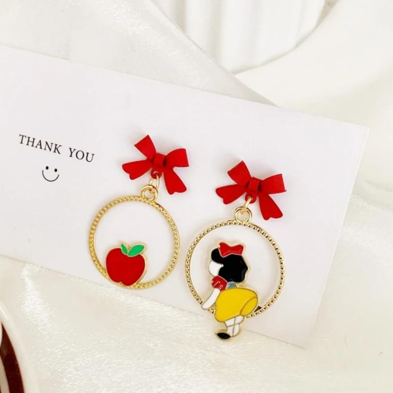 Cercei atârnători de culoare roșie pentru femei, cu pandantive din zirconiu simulat, cercei lungi pentru fete, temperament, cercei tip picătură în formă de inimă, zirconiu