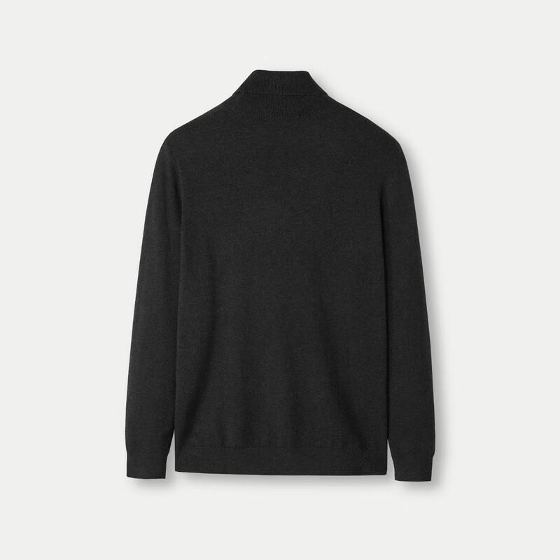 HLA Men's Long Sleeve Turtleneck Sweater