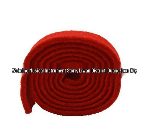 Red Equal Temperament Piano and Guzheng Tuning Muting Strap ABS