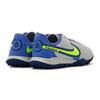 New Nike Tiempo Legend 9 Slip Resistant Cushioning Abrasion Resistant Low Top Kids' Soccer Shoes Gray Blue Kids' DA1328-075