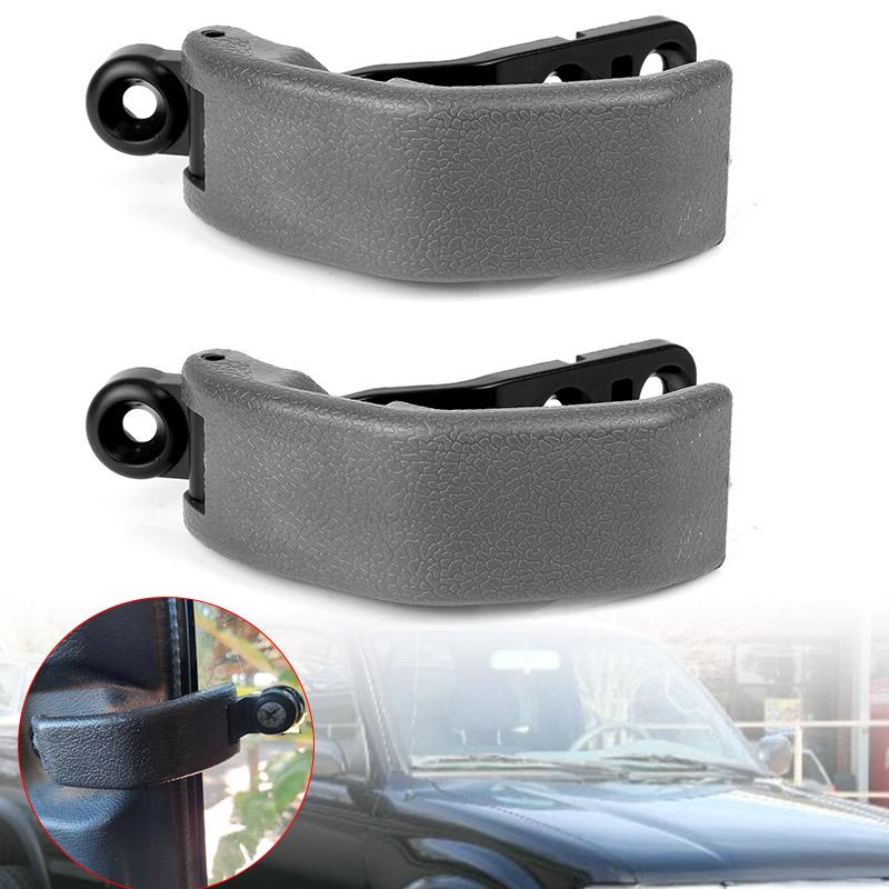 Rear Quatar Window Latch Lock 62910-89102 For Toyota Hilux 1988 1989 1990 1991 1992 1993 1994 1995 1996 1997 Black Gray 1/2pcs