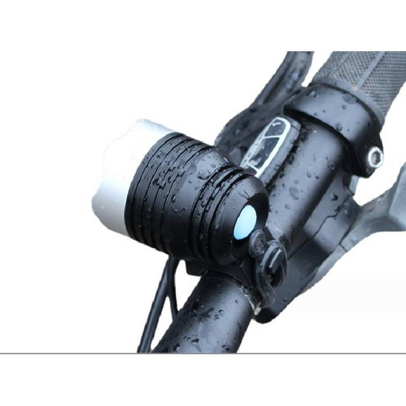 Bicycle Mountain Bike Usb Headlight Front Light Power Bank For Night Riding
