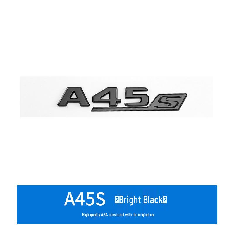 Mercedes AMG A45 CLA45 GLA45 Turbo 4MATIC Emblem Aufkleber