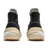 New LiNing Wuji MID Cushioning Wear Resistant Balance High Top Skateboard Shoes Men's Black AZGU009-1
