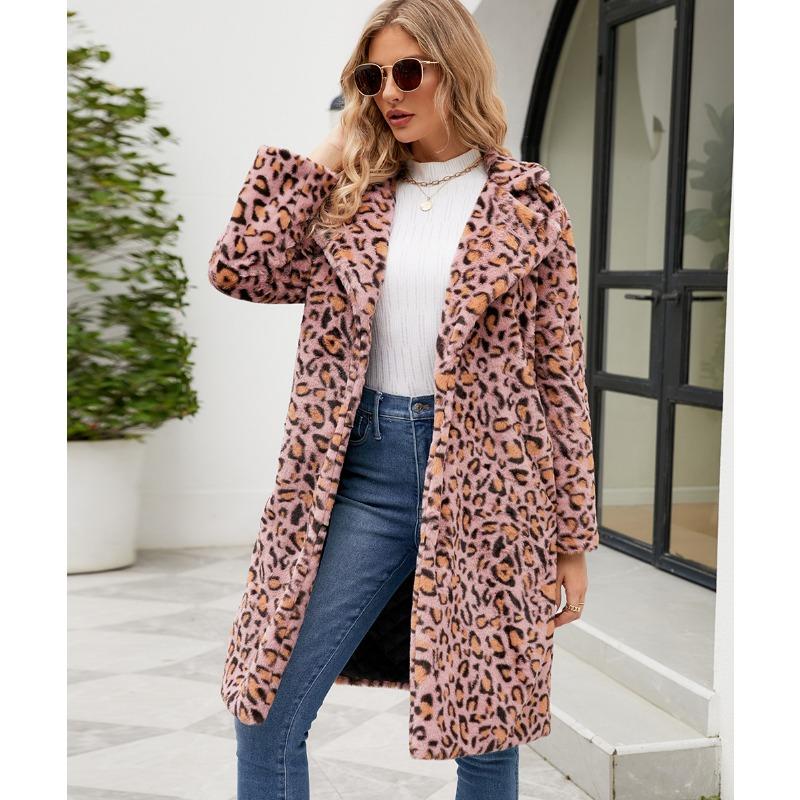 Fashion Casual Square Collar Long Coat Autumn and Winter