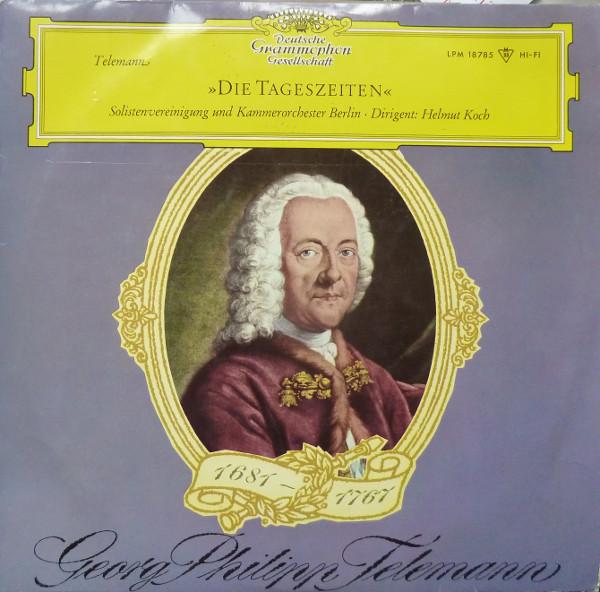 

LP Record HELMUT KOCH SOLISTENVEREINIGUNG UN Telemann Die Tageszeiten LPM18785 DEUTSCHE GRAMMO 1962 Germany Classical Used