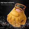 Dennis Vintage Cowhide Motorcycle Gloves - Breathable, Anti-Fall, Touchscreen, Four-Season Biker Riding Gear