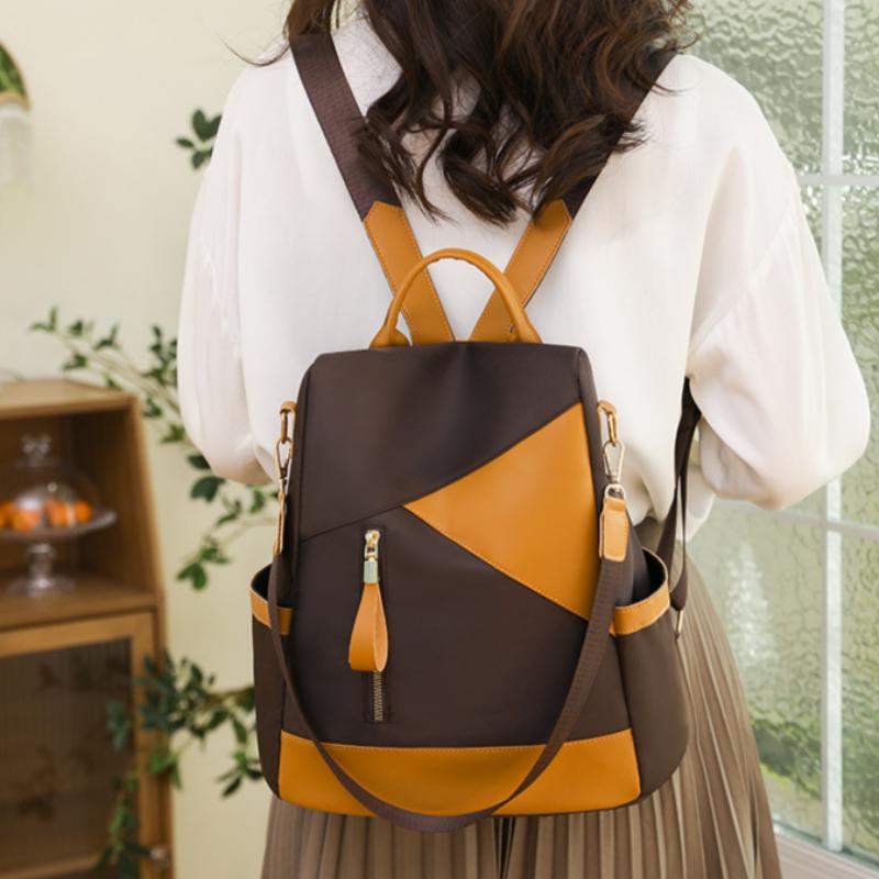 Trend Bags Women's Casual Backpacks Fashion Oxford Anti-theft Travel Backpacks School Bags