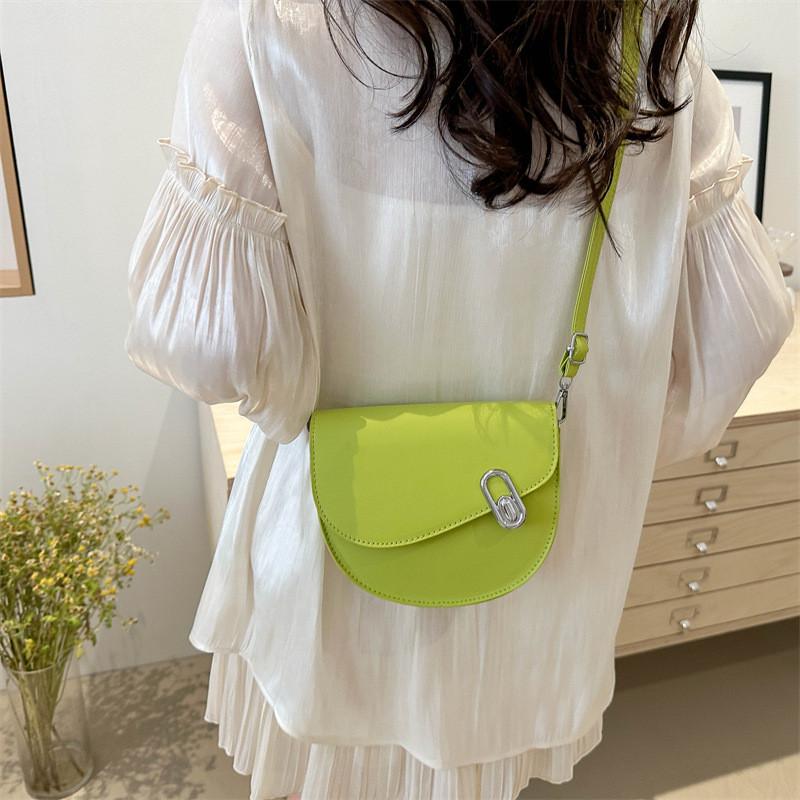Trendy Fashionable Saddle Bag For Women Versatile Casual Crossbody Handbag Essential