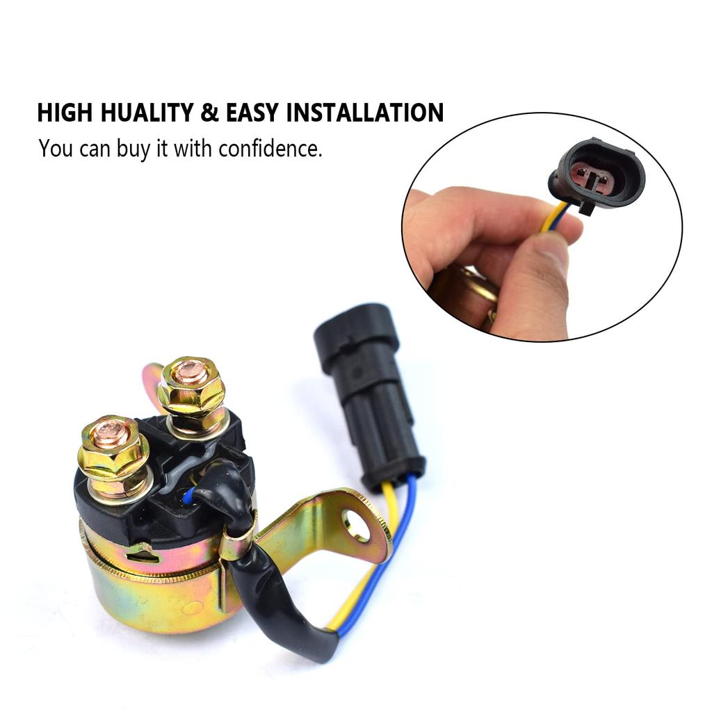 Starter Solenoid Relay Compatible With Polaris Ranger RZR Sportsman Hawkeye Trailboss 330 325 400 450 500 570 700 800 900 1000 2006-2016 Replace