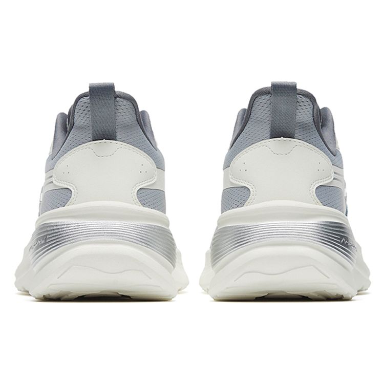 Anta Running Series Durable Low-Top Running Shoes Men Sneakers Gray White Blue 112245571-6