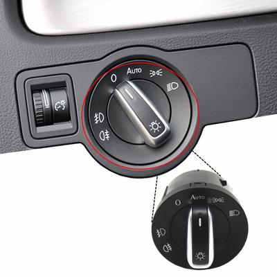 High-end Auto Euro Headlight Fog Light Switch Control For VW Tiguan Golf MK6 VI 6 Jetta MK5 V Passat B6 B7 5ND941431B 3C8941431A