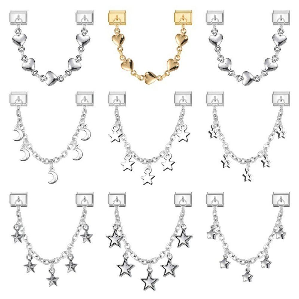 Double Chain Bracelet Charms Fit 9mm Bracelet DIY Bracelet Kit DIY Bracelet Making