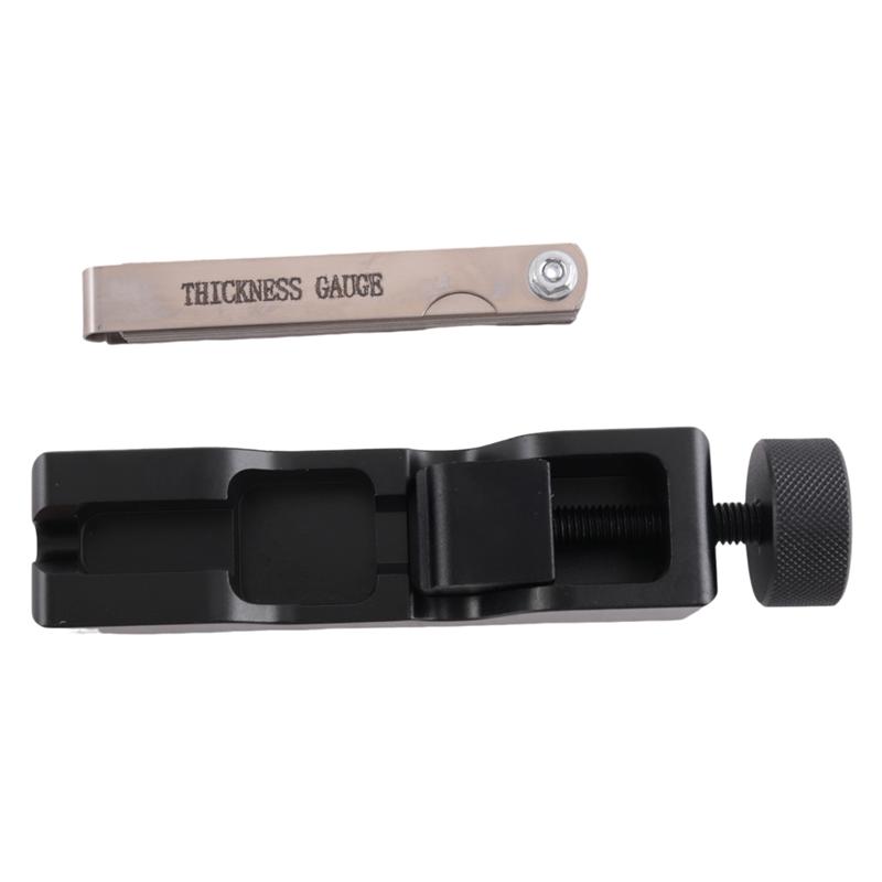 1Set Spark Plug Space Tool Spark Plug Adjustment Tool Space Adjustment Tool Universal Black