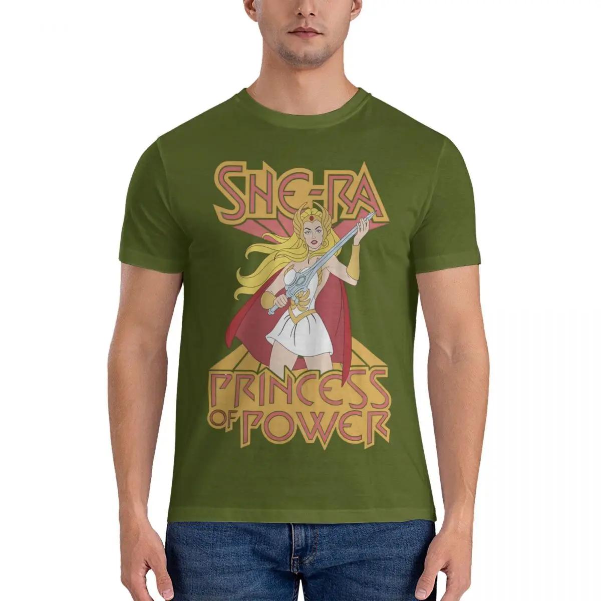 

Men Sweatshirt T Shirt She Ra Princess of Power Pure Cotton Clothing Vintage Short Sleeve Round Neck Tees Graphic TShirts S