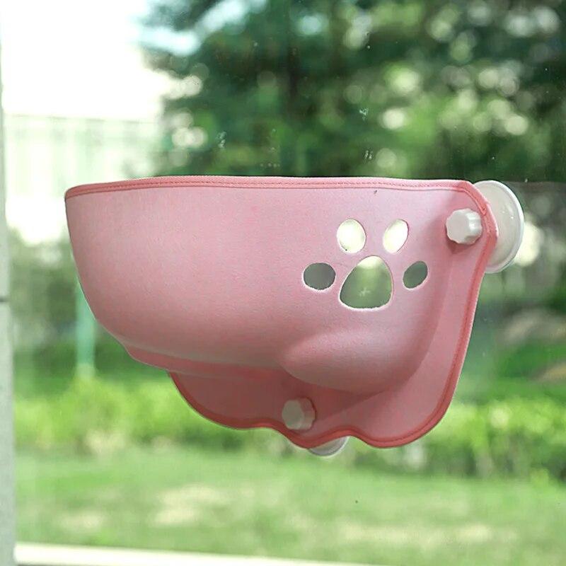 Sunny Window Seat Nest Cat Window Hammock With Cushion Pet Kitty Hanging Sleeping Bed With Strong Suction Cups Pet Cats