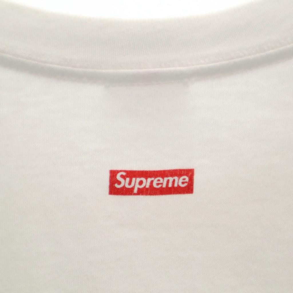 Supreme 16ss Made in USA Muhammad Ali Short sleeve T-shirt M white Men's Used