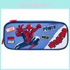 Spider Man Kids Pencil Case With Dual Layers Cartoon Stationery Storage For Elementary School