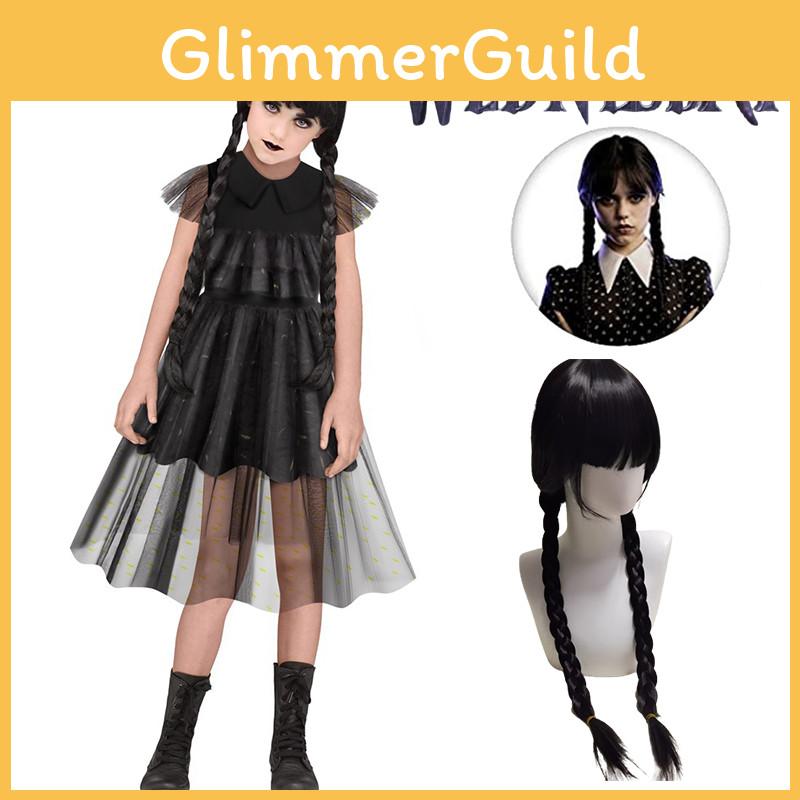 Wednesday Addams The Addams Family Outfit Black Dance Dress Uniform Party