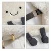 1 Pcs Fashion Cartoon Clouds Satchel Bags Kawaii Plush Soft Phone Purses Women Lovely Shoulder Bag Ladies Crossbody Bags