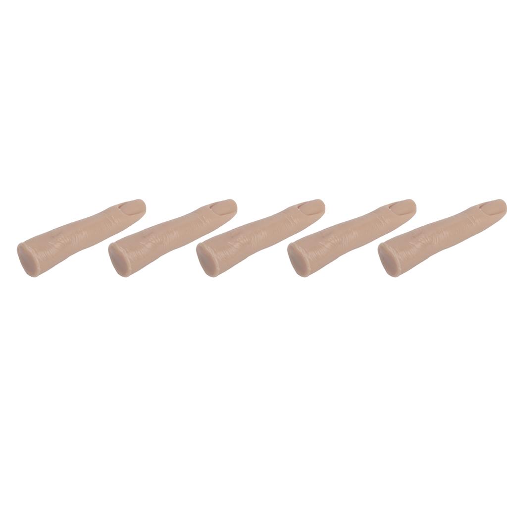 Silikon Übungsfinger für Tattoo Acrylnägel Übung Flexible Gelenke Nagel Finger