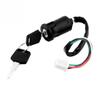 1PC Universal Motorcycle Ignition Switch Key with Wire – for ATV, Motorbike Start & Door Lock Accessories