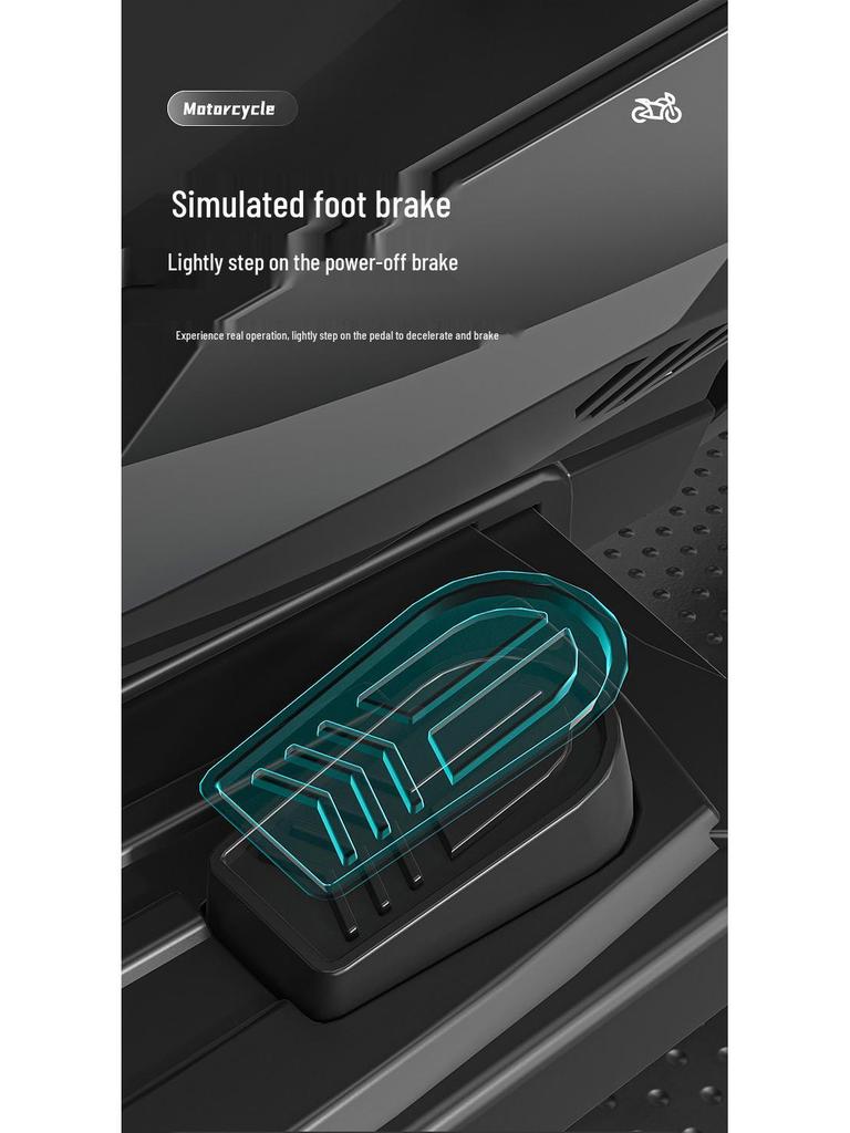 Kids' Electric Off-Road Motorcycle - Remote Control Ride-On Toy for Ages 2-8, Rechargeable