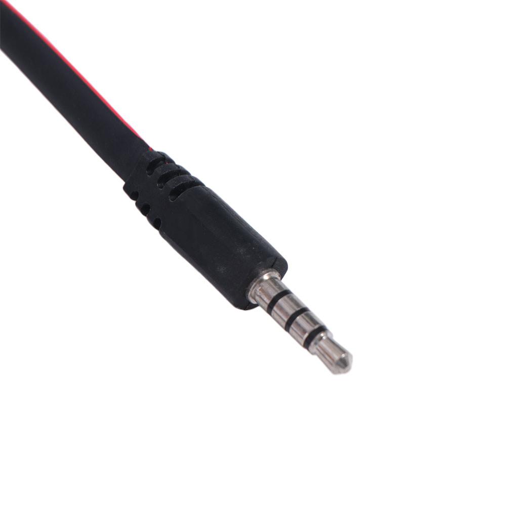 Audiokabel 3,5 Klinke Audio Splitterkabel 1 Buchse auf 2 Stecker Tragbar Smartphone