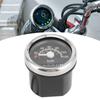 12V Motorcycle Speedometer Odometer 99999Km 0 120Km H Round Gauge with LED Backlight