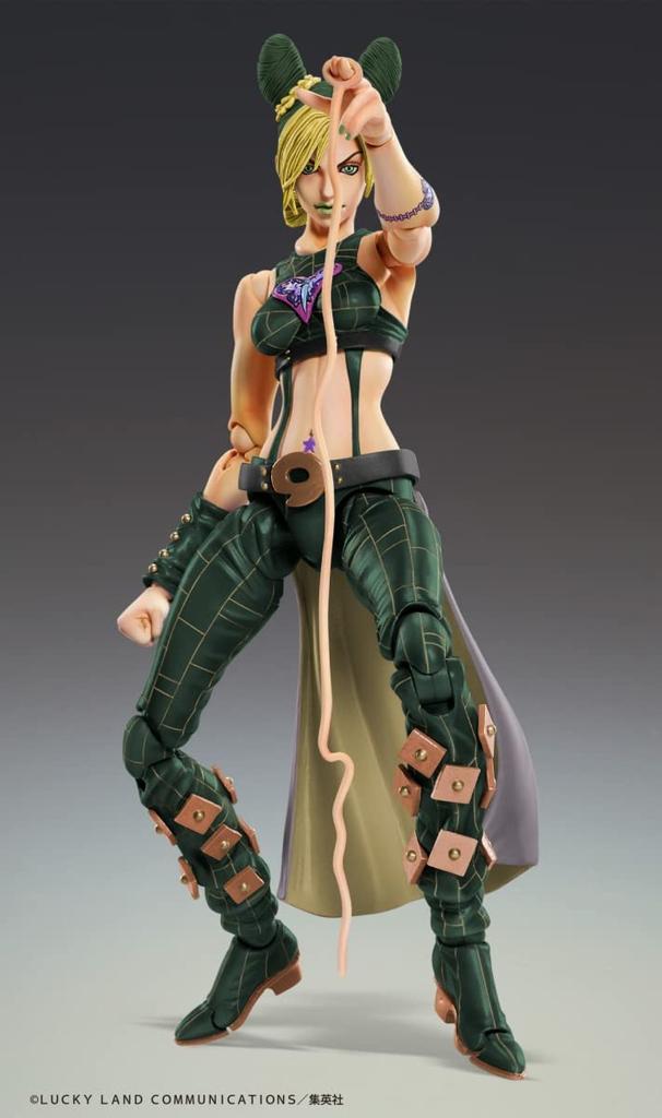 Super Action Statue "JoJo's Bizarre Adventure Part 6 Stone Ocean" "Jolyne Kujo Third" PVC & ABS & Nylon Painted Movable Figure