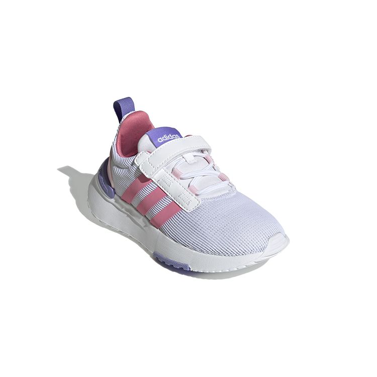 Adidas Racer TR21 Little Kid Purple Rose Pink Kids Sneakers Footwear-White GX3494