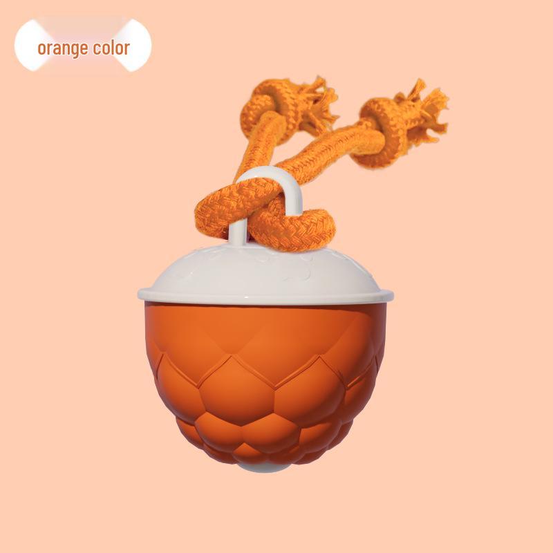 Pet Bounce Ball: Bite-resistant Electric Yo-yo Teaser for Dogs & Cats