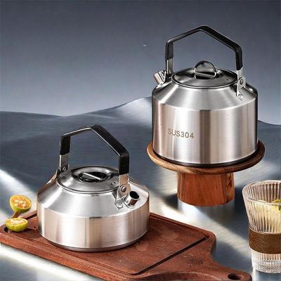 Camping Kettle Water Coffee Tea Pot for Boiling Over Fire