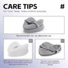 Ergonomic Memory Foam Leg Pillow for Pregnant Women - Heart-shaped, Knee and Leg Support pillow