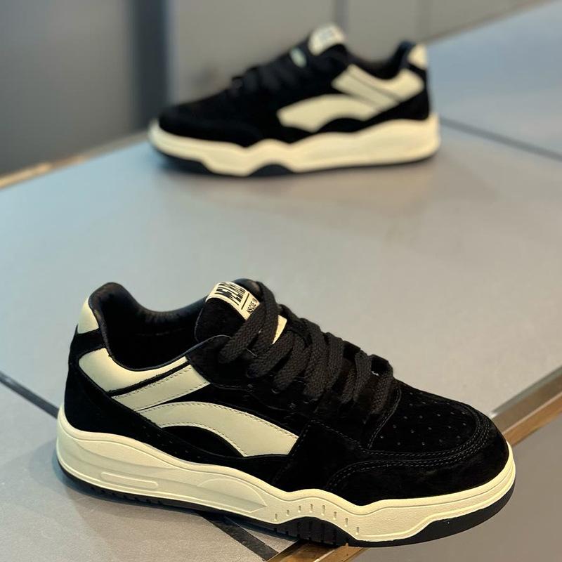 Winter new low-top soft baseplate shoes niche students warm ysd casual shoes tide