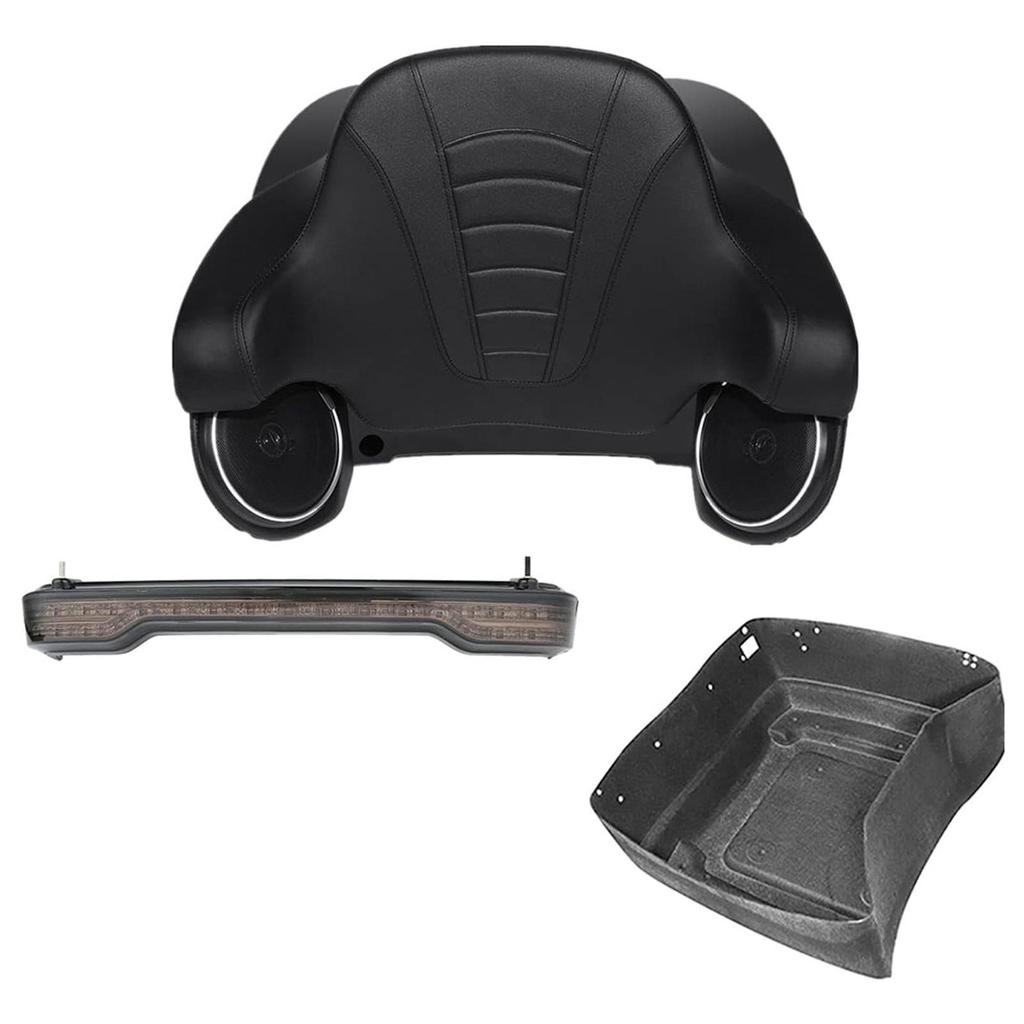 Compatible with Harley Street Glide, Road Glide, and Road King: Modified with Horn, Rear Trunk & Luggage Rack (Years 14-25)